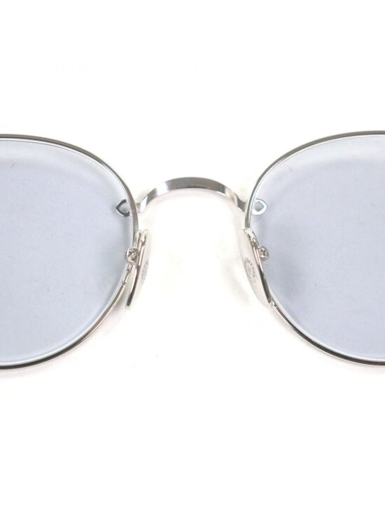 Chrome Hearts Bubba-a Partial Floral Cross Sunglasses Silver Brown Demi 49 main image 7